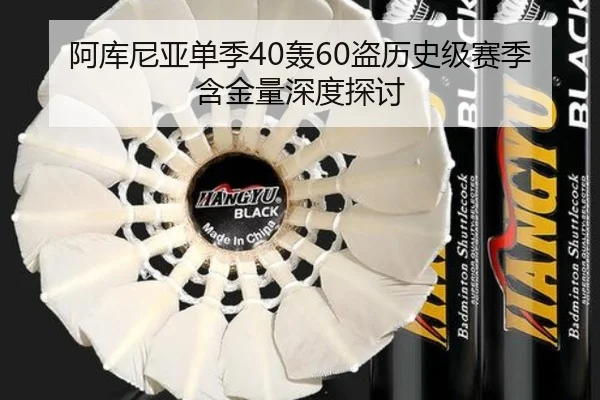 阿库尼亚单季40轰60盗历史级赛季含金量深度探讨